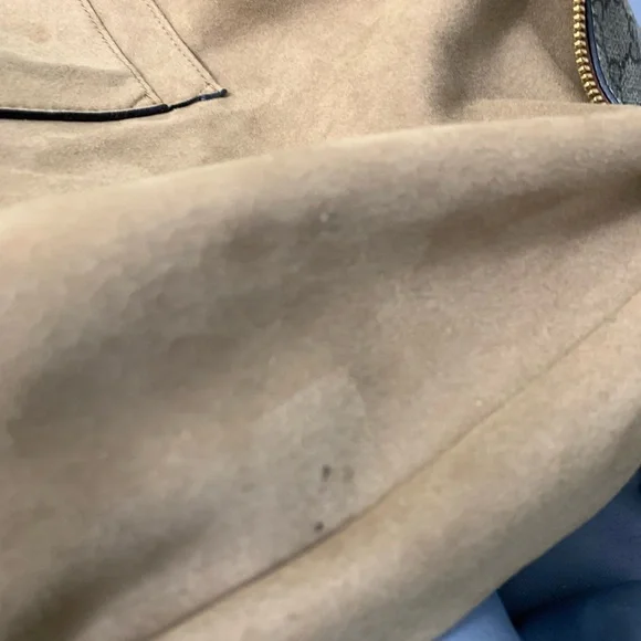 GG Supreme Monogram Large Linea A Hobo Light Brown - Picture 9 of 11